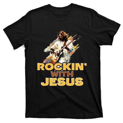 Jesus Rock And Roll Jesus Is King Meme T-Shirt