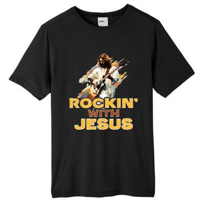 Jesus Rock And Roll Jesus Is King Meme Tall Fusion ChromaSoft Performance T-Shirt