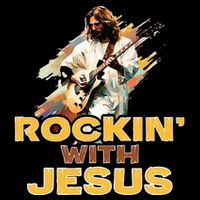 Jesus Rock And Roll Jesus Is King Meme Youth Performance Sprint T-Shirt