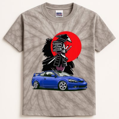 Jdm Rsx Auto Tuning Japan Samurai Sun Drift Kids Tie-Dye T-Shirt