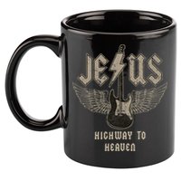 Jesus Rock And Roll Christian Music Worship 11oz C Handle Ceramic Mug