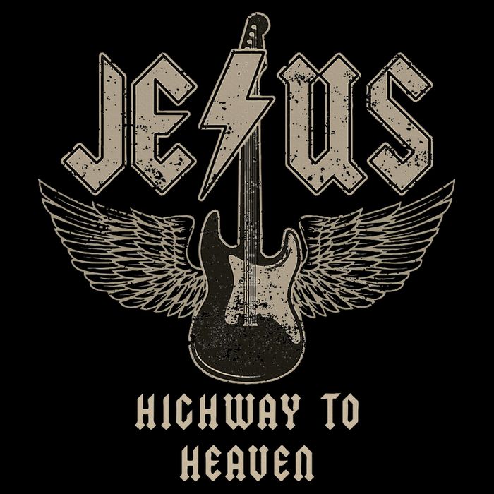 Jesus Rock And Roll Christian Music Worship Premium T-Shirt