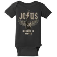 Jesus Rock And Roll Christian Music Worship Baby Bodysuit