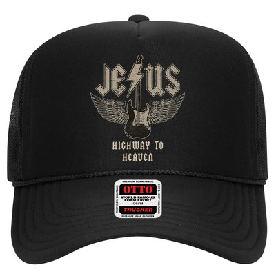 Jesus Rock And Roll Christian Music Worship Trucker Hat