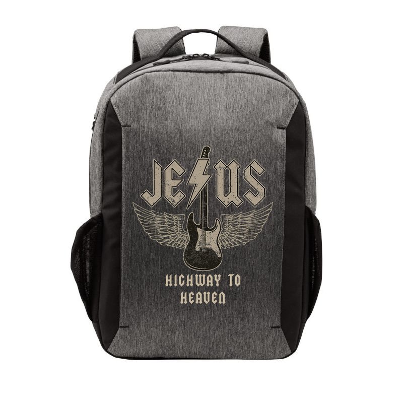 Jesus Rock And Roll Christian Music Worship Vector Backpack