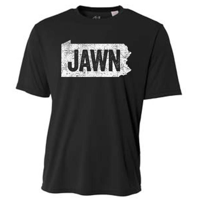 Jawn Retro Boy Girl Philadelphia Slang Cooling Performance Crew T-Shirt