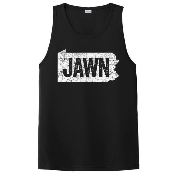 Jawn Retro Boy Girl Philadelphia Slang PosiCharge Competitor Tank