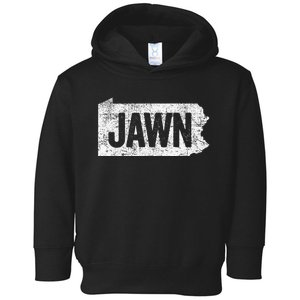 Jawn Retro Boy Girl Philadelphia Slang Toddler Hoodie