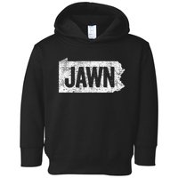 Jawn Retro Boy Girl Philadelphia Slang Toddler Hoodie