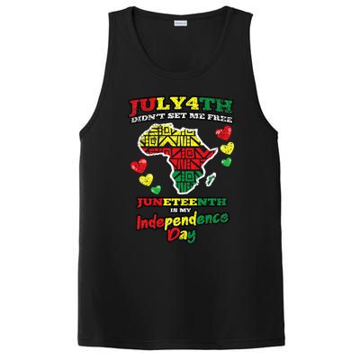 Juneteenth Retro Black History African American PosiCharge Competitor Tank