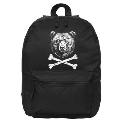 Jolly Roger Bear 16 in Basic Backpack