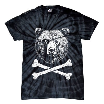 Jolly Roger Bear Tie-Dye T-Shirt