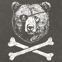 Jolly Roger Bear Cotton Canvas Backpack