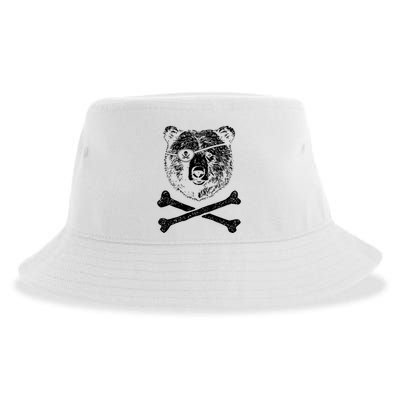 Jolly Roger Bear Sustainable Bucket Hat