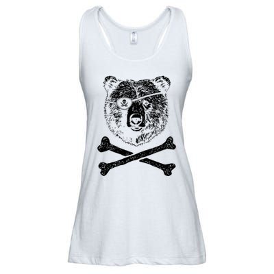 Jolly Roger Bear Ladies Essential Flowy Tank