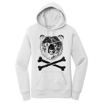 Jolly Roger Bear Women's Pullover Hoodie