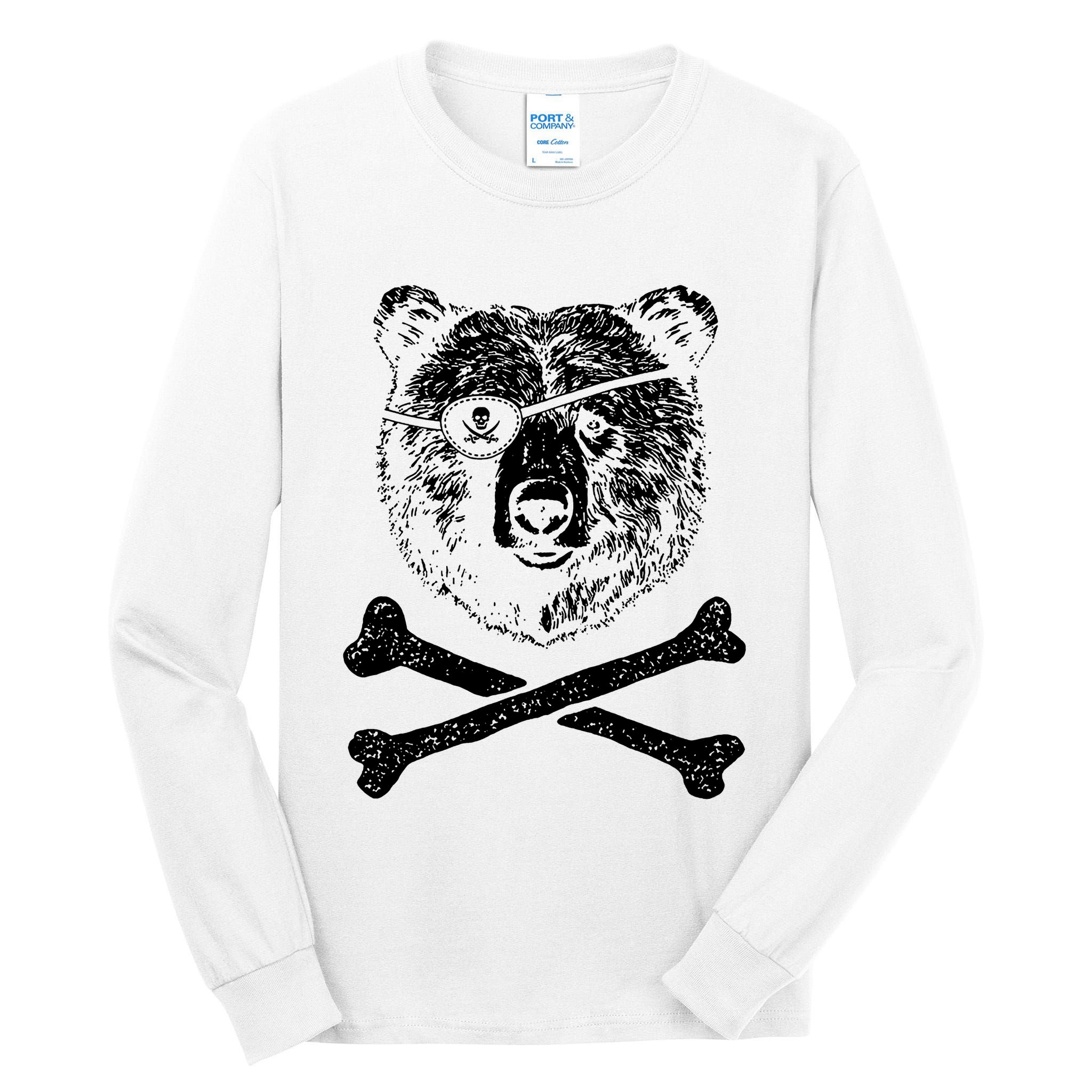 Jolly Roger Bear Tall Long Sleeve T-Shirt