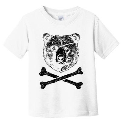 Jolly Roger Bear Toddler T-Shirt