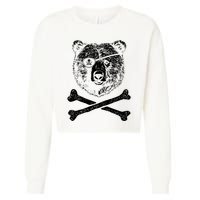 Jolly Roger Bear Cropped Pullover Crew