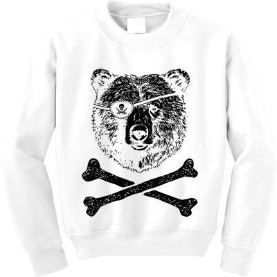 Jolly Roger Bear Kids Sweatshirt