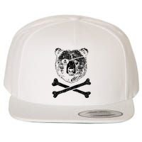 Jolly Roger Bear Wool Snapback Cap