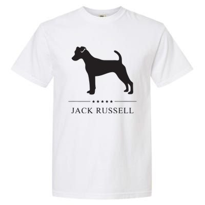 Jack Russell Black Silhouette Garment-Dyed Heavyweight T-Shirt