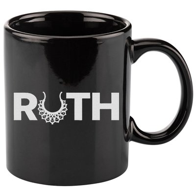 Justice Ruth Bader Ginsburg Truth Dissent Rbg 11oz C Handle Ceramic Mug