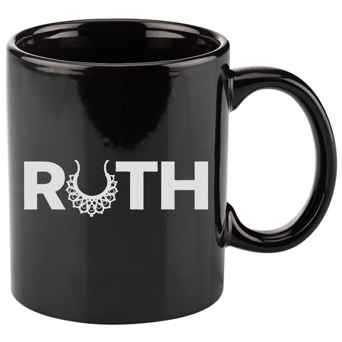 Justice Ruth Bader Ginsburg Truth Dissent Rbg 11oz C Handle Ceramic Mug