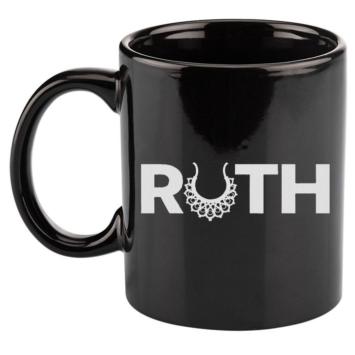 Justice Ruth Bader Ginsburg Truth Dissent Rbg 11oz C Handle Ceramic Mug