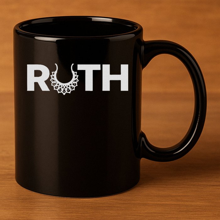 Justice Ruth Bader Ginsburg Truth Dissent Rbg 11oz C Handle Ceramic Mug