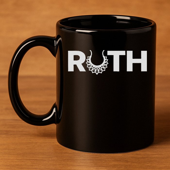 Justice Ruth Bader Ginsburg Truth Dissent Rbg 11oz C Handle Ceramic Mug