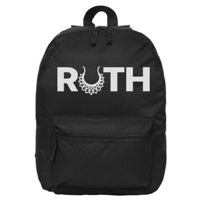 Justice Ruth Bader Ginsburg Truth Dissent Rbg 16 in Basic Backpack