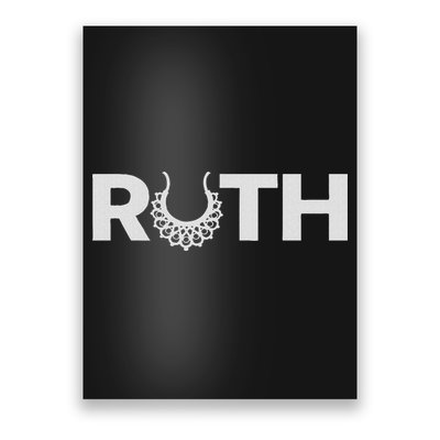 Justice Ruth Bader Ginsburg Truth Dissent Rbg Poster