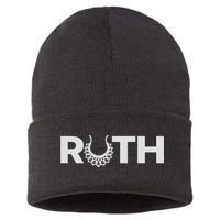 Justice Ruth Bader Ginsburg Truth Dissent Rbg Sustainable Knit Beanie