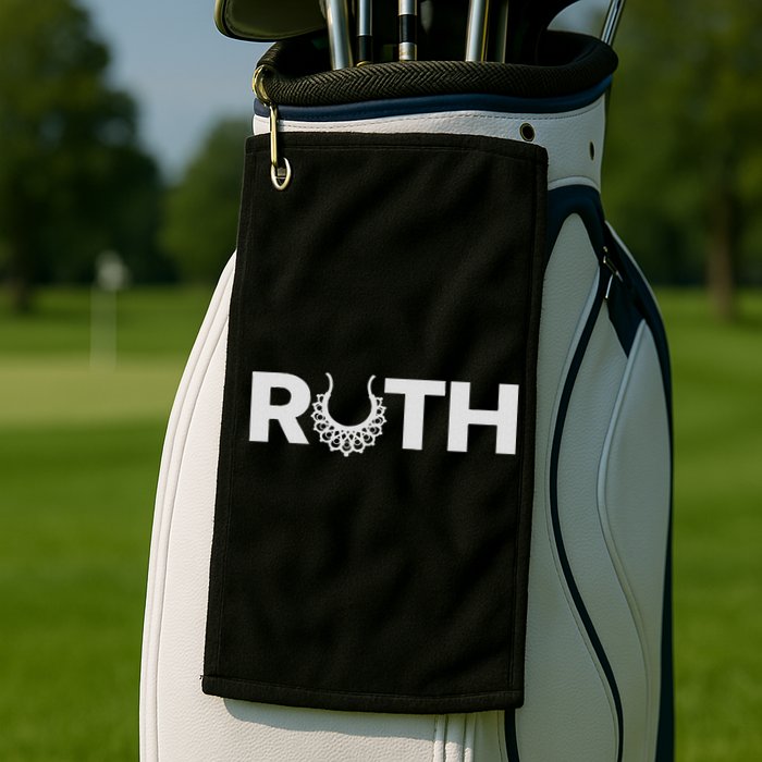 Justice Ruth Bader Ginsburg Truth Dissent Rbg Golf Towel