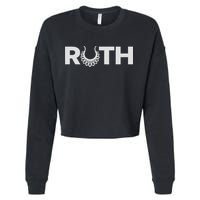 Justice Ruth Bader Ginsburg Truth Dissent Rbg Cropped Pullover Crew