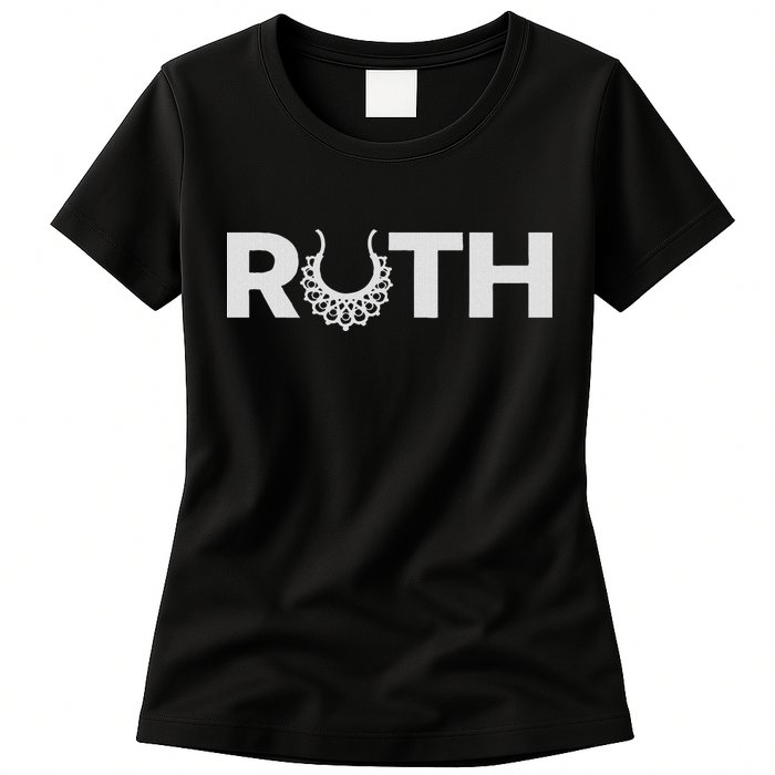 Justice Ruth Bader Ginsburg Truth Dissent Rbg Womens T-Shirt