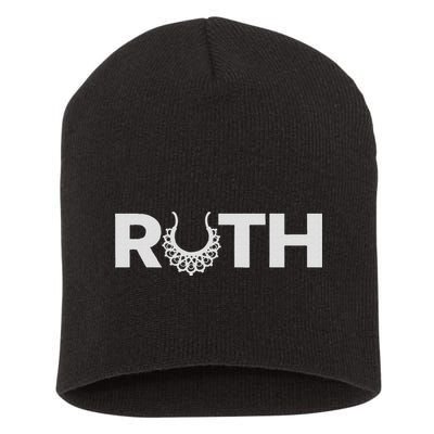 Justice Ruth Bader Ginsburg Truth Dissent Rbg Short Acrylic Beanie