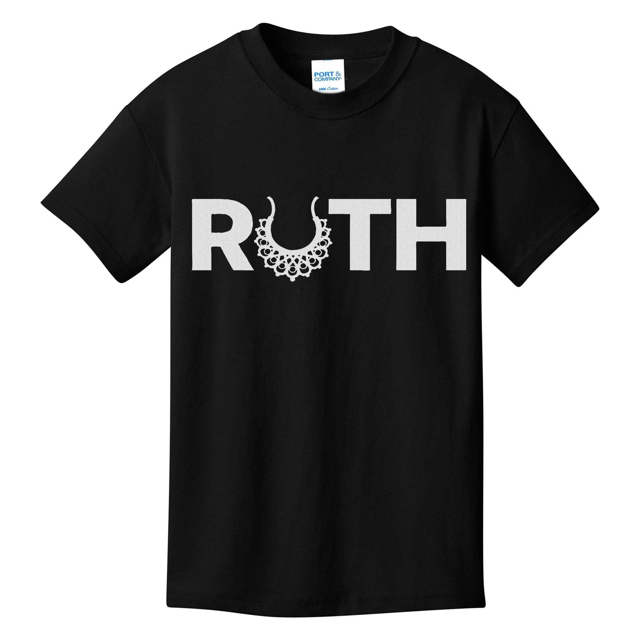 Justice Ruth Bader Ginsburg Truth Dissent Rbg Kids T-Shirt