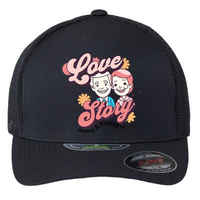 Jimmy & Rosalynn Carter Love Story Flexfit Unipanel Trucker Cap