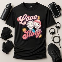 Jimmy & Rosalynn Carter Love Story Cooling Performance Crew T-Shirt