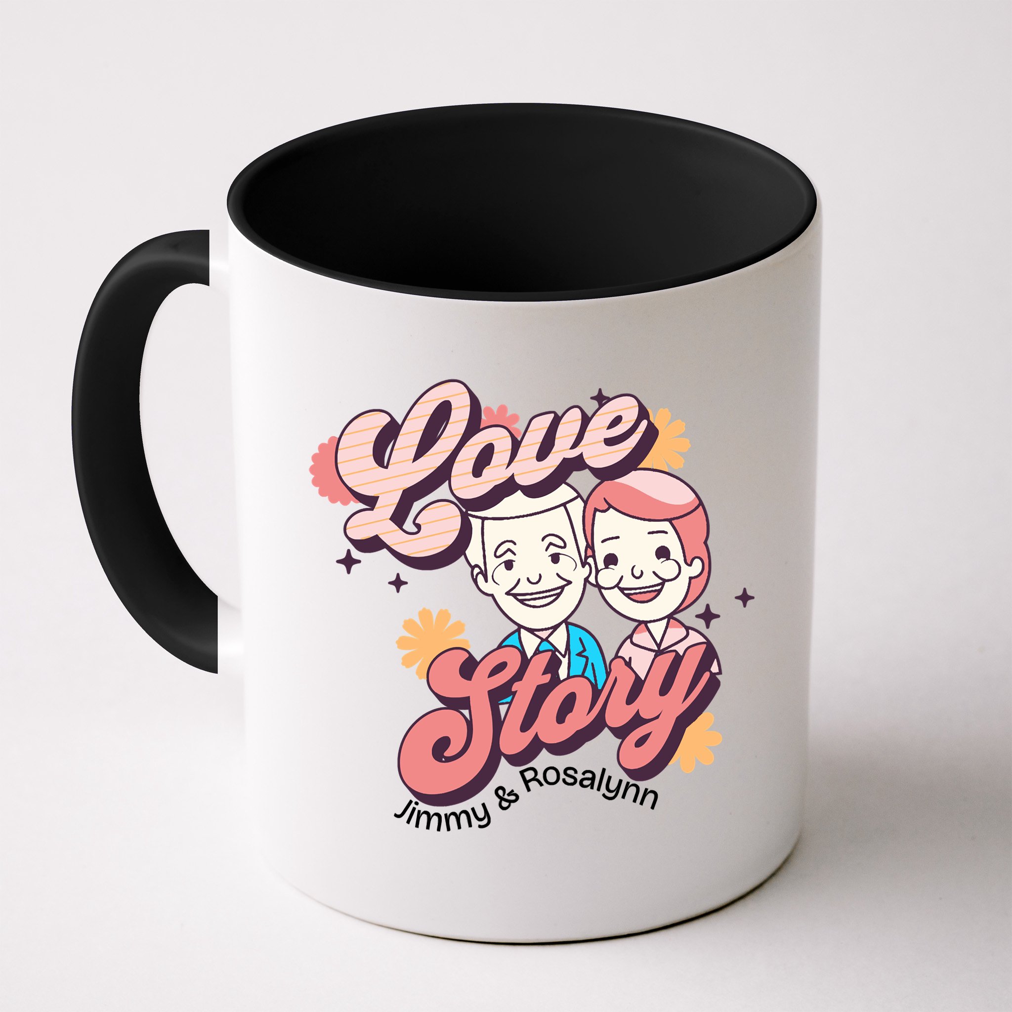 Jimmy & Rosalynn Carter Love Story Mug