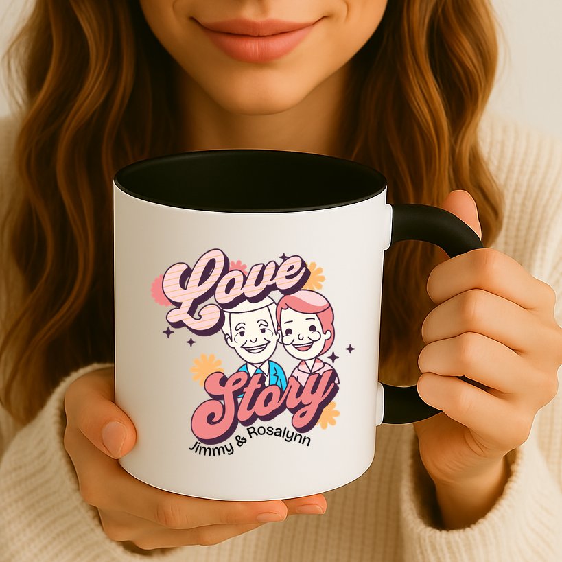 Jimmy & Rosalynn Carter Love Story Mug