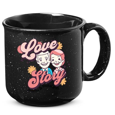 Jimmy & Rosalynn Carter Love Story 15oz Campfire Ceramic Mug