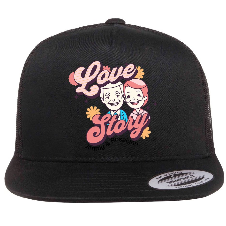 Jimmy & Rosalynn Carter Love Story Flat Bill Trucker Hat