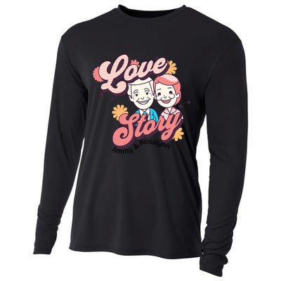 Jimmy & Rosalynn Carter Love Story Cooling Performance Long Sleeve Crew