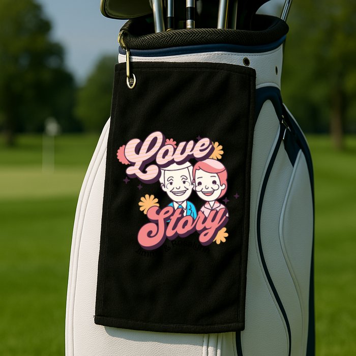 Jimmy & Rosalynn Carter Love Story Golf Towel