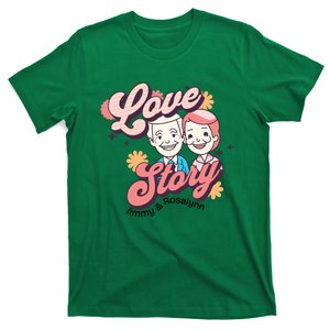 Jimmy & Rosalynn Carter Love Story T-Shirt