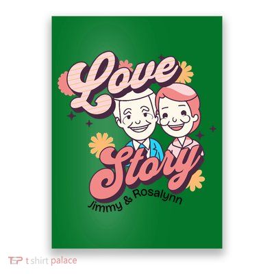 Jimmy & Rosalynn Carter Love Story Poster