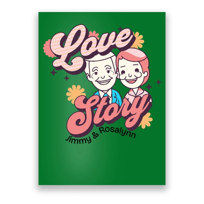 Jimmy & Rosalynn Carter Love Story Poster